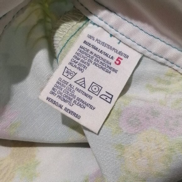 Vintage Y2K Tommy Jeans Tropical Print Mini Skirt - Picture 8 of 9